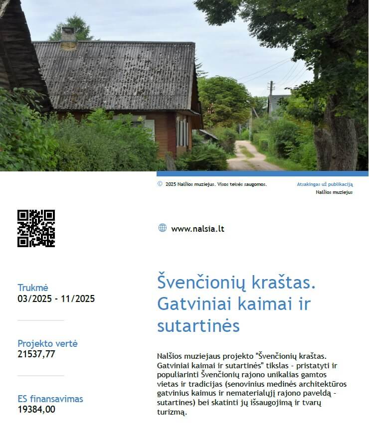 Švenčionių r. vietos veiklos grupė "Švenčionių partnerystė"